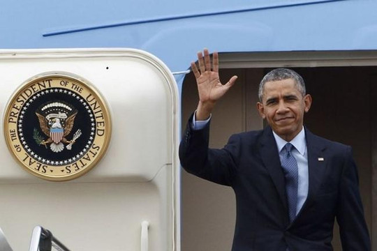Tổng thống Mỹ Barack Obama bắt đầu thăm chính thức Việt Nam