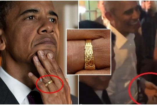  Sự thật ít biết về chiếc nhẫn vàng trên tay Tổng thống Obama 