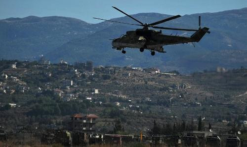 Người Mỹ tuyên bố IS phá hủy 4 trực thăng tấn công của Nga tại Syria