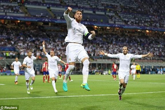 Thắng nghẹt thở, Real Madrid vô địch Champions League 2016