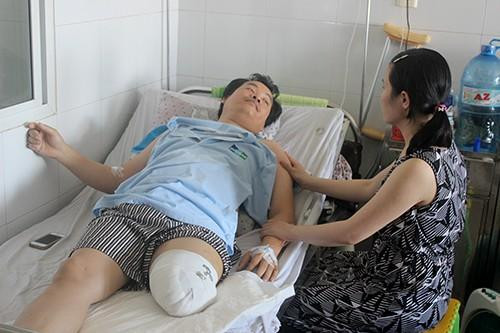 Đà Nẵng: Sai khớp gối, một bệnh nhân phải chịu cảnh cụt giò