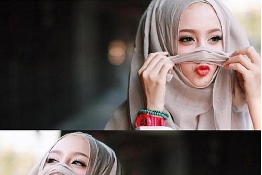 Ngất ngây với vẻ đẹp vạn người mê của thiếu nữ che mặt