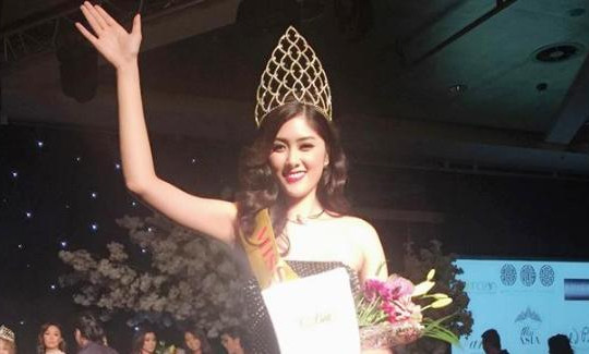 Huỳnh Tiên đi thi chui vẫn đăng quang 'Hoa hậu châu Á 2016'