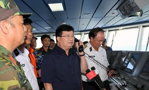Phó thủ tướng đánh giá cao ngư dân trong việc cứu hộ phi công tai nạn 