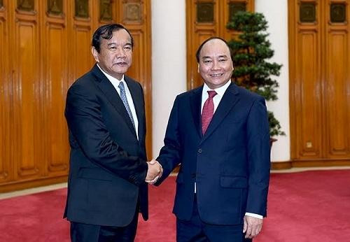 Thủ tướng Việt Nam đề nghị Campuchia chung lập trường với ASEAN về Biển Đông