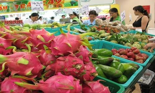 Thanh long Việt Nam lên kệ siêu thị Thái Lan
