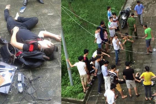 Bị bắt quả tang, kẻ trộm laptop của sinh viên Hải Phòng rơi từ lầu 4