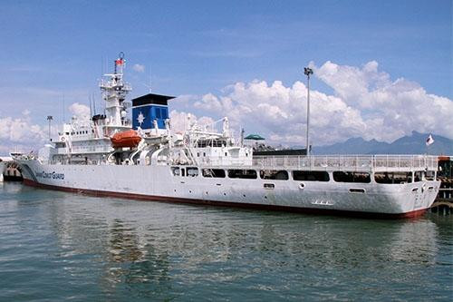 Tàu huấn luyện Kojima Nhật Bản thăm Đà Nẵng