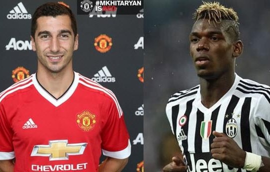 Pogba không bị hoãn kiểm tra y tế ở Man United, Mkhitaryan cố không thất bại như Kagawa