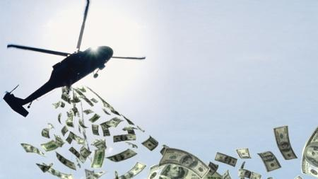 Nhật Bản đã quyết định sử dụng chính sách 'tiền trực thăng'?