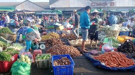 Rau củ quả Trung Quốc lại tràn ngập chợ Việt