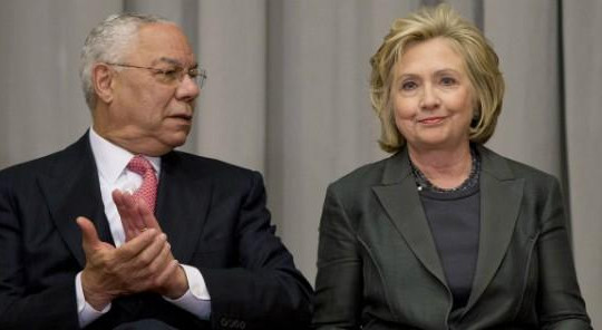 Bà Clinton 'đổ thừa' cựu Ngoại trưởng Colin Powell xúi bà xài email cá nhân