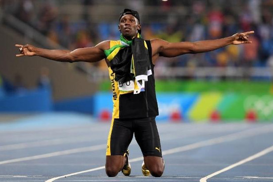 ‘Tia chớp’ Usain Bolt đi vào lịch sử với 9 HCV Olympic