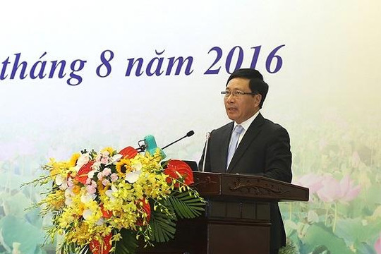 Phó thủ tướng Phạm Bình Minh: ‘Chúng ta chưa tranh thủ được lợi ích từ hội nhập’