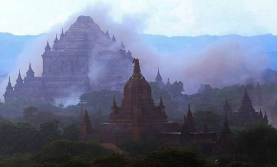 Động đất mạnh tại miền trung Myanmar, nhiều đền chùa bị hư hại