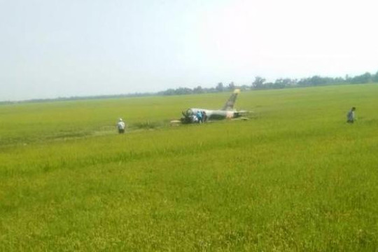 Rơi máy bay quân sự tại Phú Yên, 1 phi công tử nạn