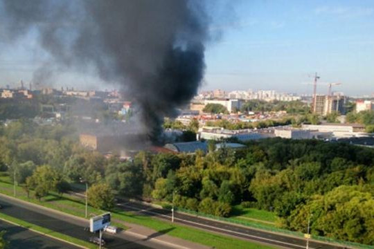 Chưa có thông tin về người Việt trong vụ cháy kho ở Moscow