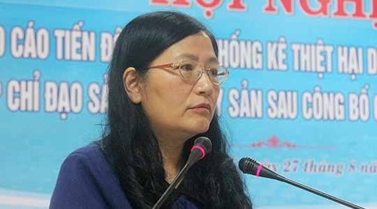 Bà Nguyễn Thị Hải Vân tái khẳng định mất biển đi khuân vác tức là 'không thất nghiệp'