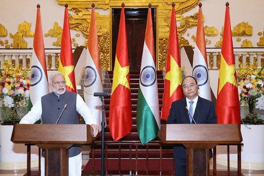 Việt Nam - Ấn Độ nâng cấp lên quan hệ Đối tác Chiến lược toàn diện