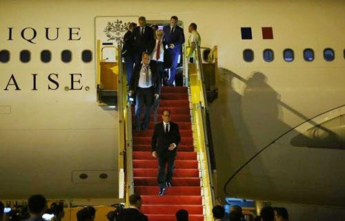Tổng thống Pháp Francois Hollande thăm TP.HCM