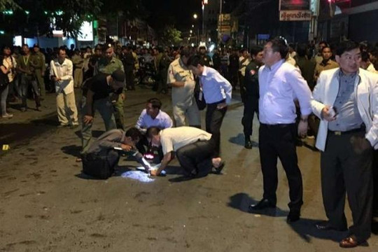 Campuchia: Bom nổ tại thủ đô Phnom Penh khiến 4 người bị thương