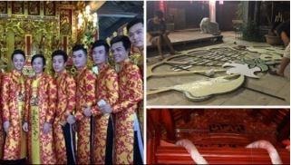 Sau Hoài Linh, đến Vượng Râu rộn ràng mừng giỗ Tổ ở nhà thờ chục tỉ 
