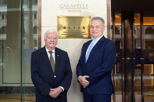 Khách sạn Caravelle Saigon có Tổng giám đốc mới
