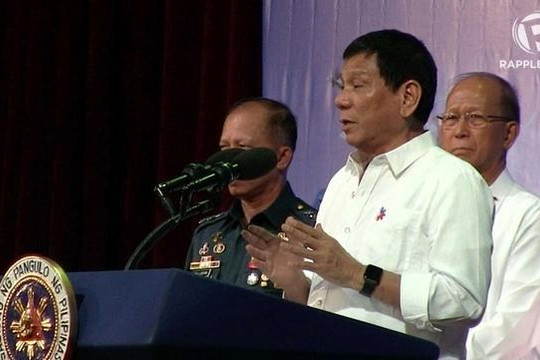 Tổng thống Duterte: 'Tôi chưa bao giờ nói lính Mỹ phải ra đi'