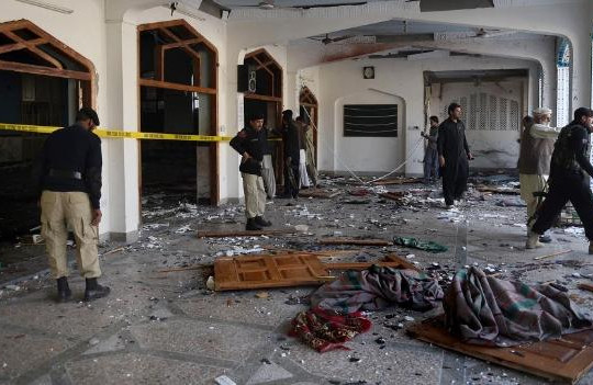 Tấn công nhà thờ Hồi giáo tại Pakistan, 25 người thiệt mạng