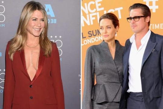 Jennifer Aniston hả hê khi Brad Pitt bị Angelina Jolie ly hôn