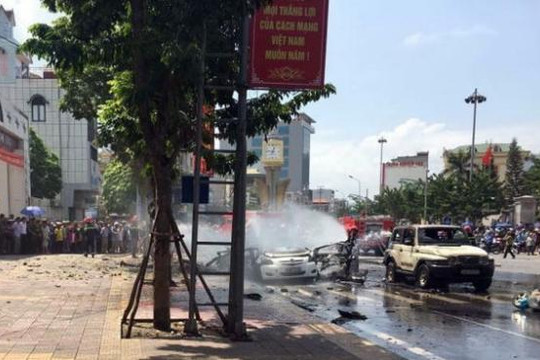 Nghi phạm nổ mìn tự sát trên taxi ở Quảng Ninh để lại thư tuyệt mệnh