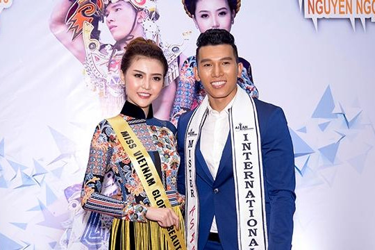 Ngọc Duyên lên đường tham dự 'Miss global beauty queen 2016'