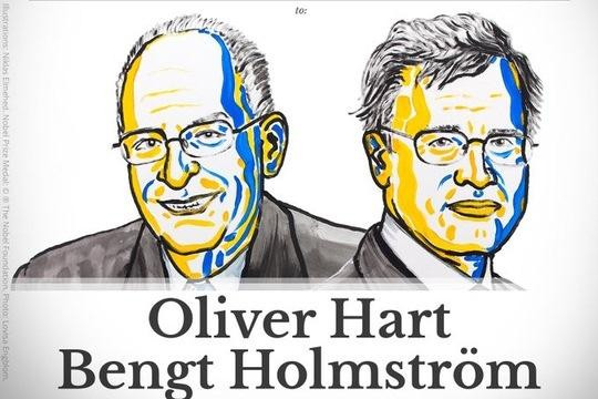 Nobel Kinh tế cho Oliver Hart và Bengt Holmström