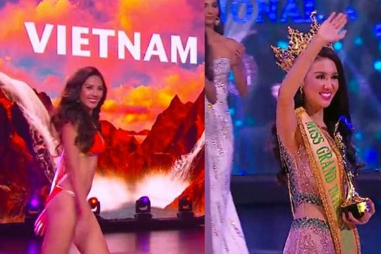 Người đẹp Indonesia đăng quang, Nguyễn Thị Loan vào top 20, VN đăng cai Hoa hậu Hoà bình Quốc tế 2017