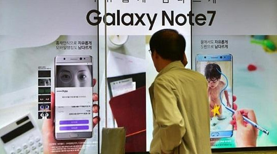 Samsung thu hồi Galaxy Note 7, kim ngạch xuất khẩu giảm không lớn