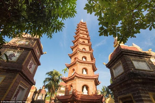 Chùa Trấn Quốc Việt Nam lọt top những ngôi chùa nổi tiếng thế giới