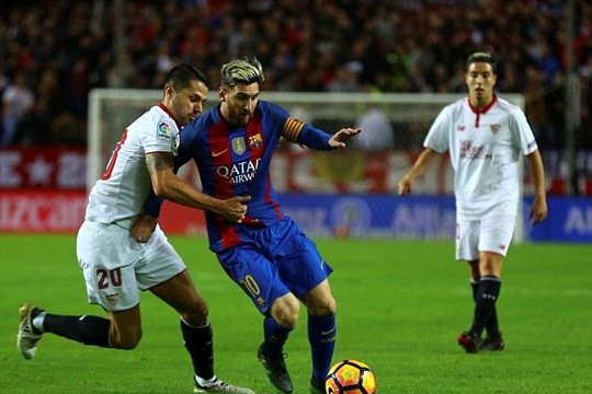 Barcelona duy trì thói hà tiện trên sân Sevilla