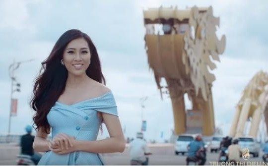 Diệu Ngọc giới thiệu vẻ đẹp Đà Nẵng tại Hoa hậu Thế giới