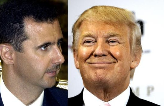 Ông Donald Trump tuyên bố hỗ trợ Tổng thống Assad chống IS