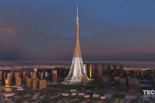 Dubai lại sắp phá kỷ lục về tòa tháp cao nhất thế giới