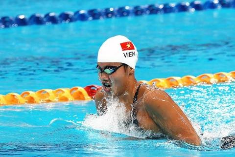  Ánh Viên vào chung kết 200m tự do sau khi phá sâu kỷ lục châu Á ở đường bơi 400m