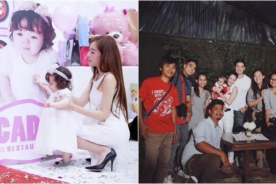 Khác biệt gây choáng trong tiệc sinh nhật 1 tuổi của Cadie và con gái Mỹ nhân đẹp nhất Philippines
