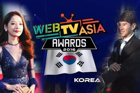 Chi Pu, Lý Hải rinh giải thưởng WebTV Asia 2016 tại Hàn Quốc