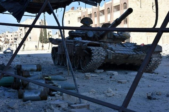Quân đội Syria tái chiếm 1/3 diện tích đông Aleppo
