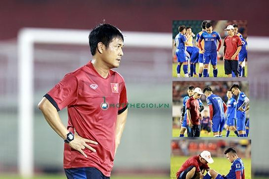 AFF Cup 2016: HLV Hữu Thắng lo lắng vì Hoàng Thịnh tái phát chấn thương