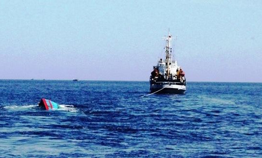 Vẫn chưa tìm thấy ngư dân bị tàu Trung Quốc đâm rơi xuống biển