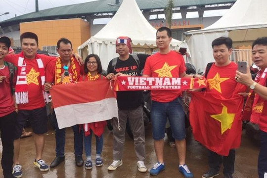 AFF Cup 2016: Không khí quá nóng trước trận bán kết Indonesia - Việt Nam tại Bogor 