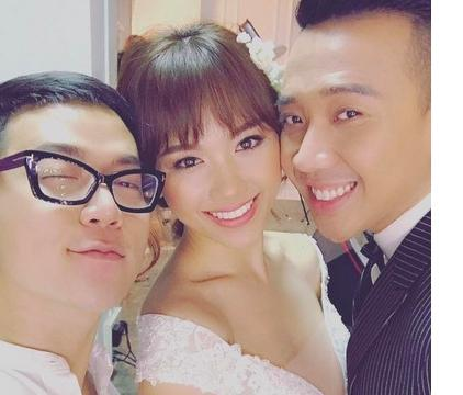 Hé lộ những ảnh cưới đầu tiên của MC Trấn Thành và Hari Won 