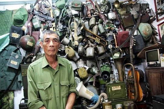 Thăm ‘bảo tàng’ 3.000 kỷ vật kháng chiến của cựu chiến binh già