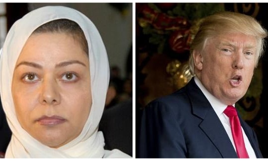 Con gái của Saddam Hussein ca ngợi ông Donald Trump 